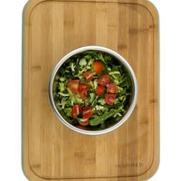 Erin Stainless Steel Round Food Container